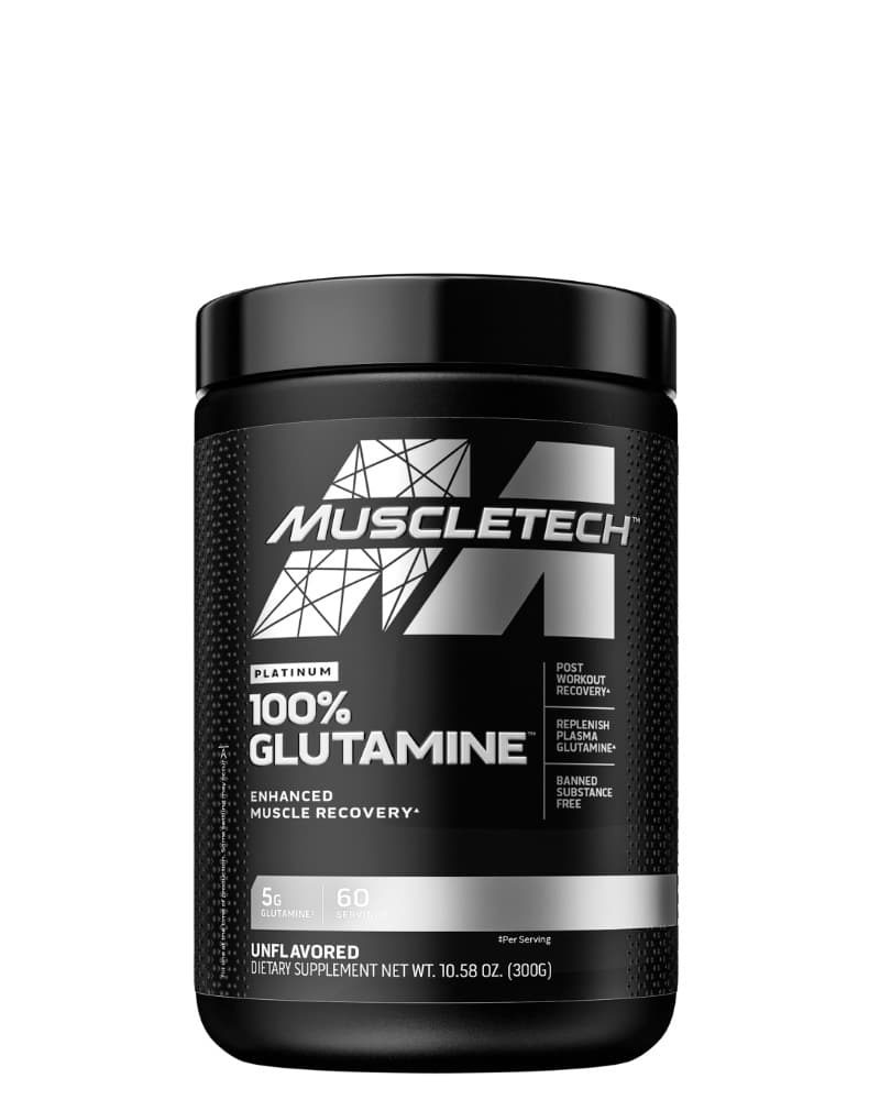 MuscleTech Platinum Glutamine – 300 g – Unflavoured