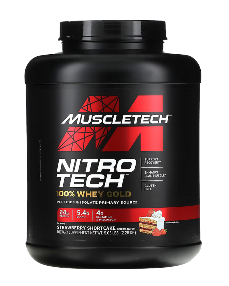 Nitro Tech 100% Whey Gold, 2,27kg - MuscleTech