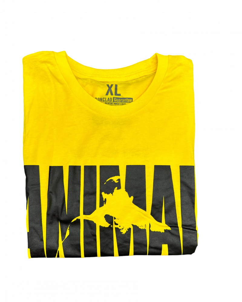 Universal Nutrition Animal Yellow T-shirt - XL
