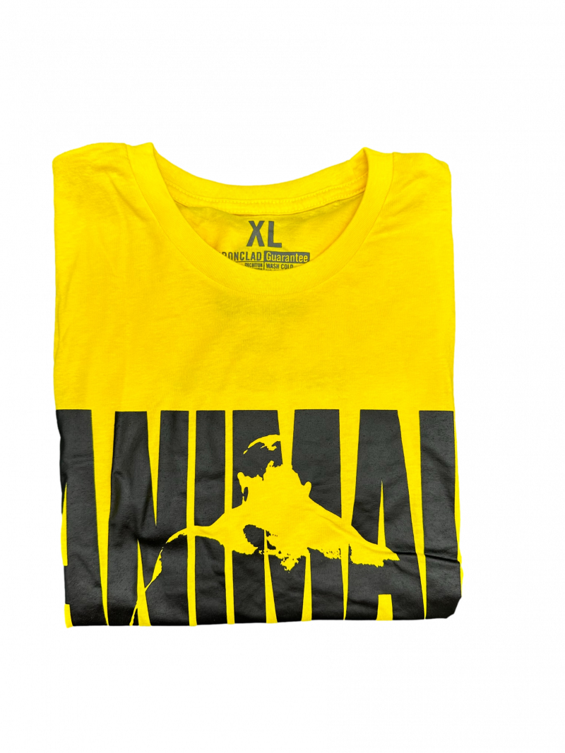 Universal Nutrition Animal Yellow T-shirt - XL