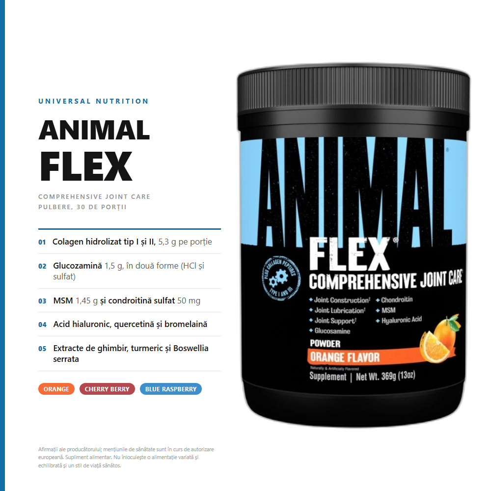 Universal Nutrition Animal Flex Powder 30 Servings - imagine 3