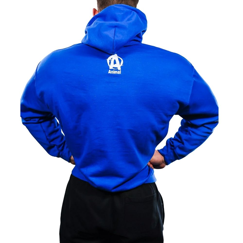 Universal Nutrition Animal Fury Hooded Sweater Blue - Image 2