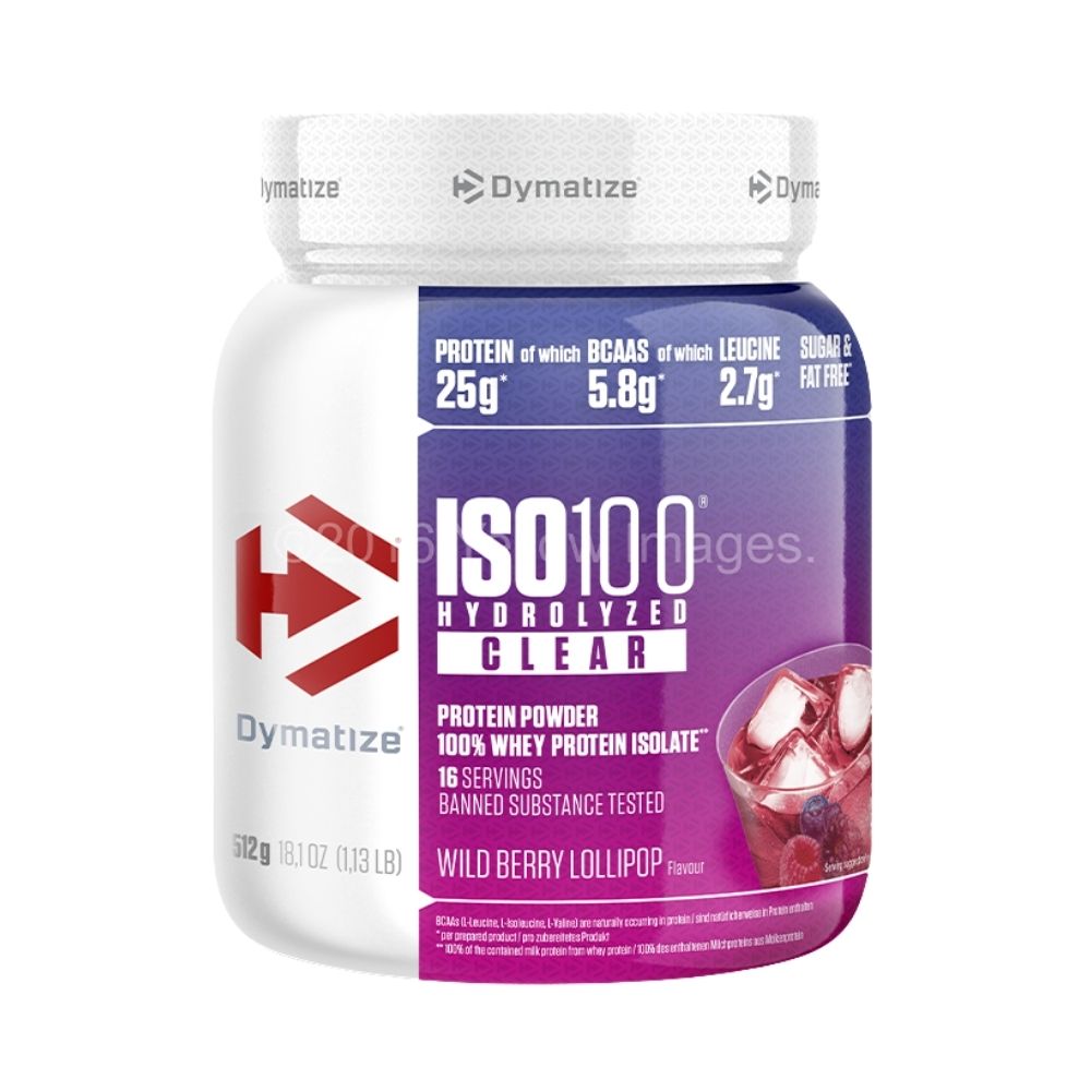 ISO 100 Hydrolyzed – Clear 512g