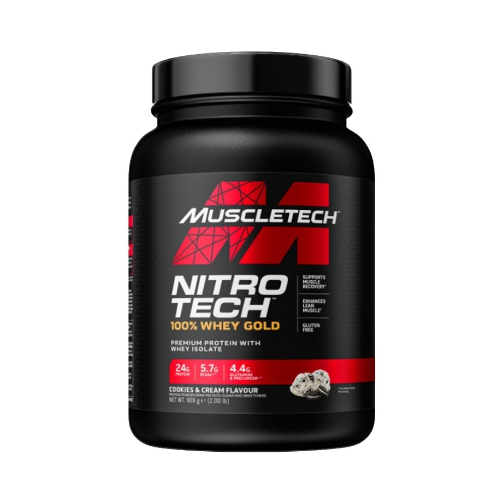 MuscleTech Nitro Tech 100% Whey Gold – 908g