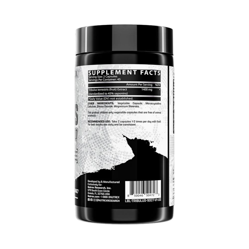 Nutrex Tribulus Black 1400 - 90 capsule - imagine 2