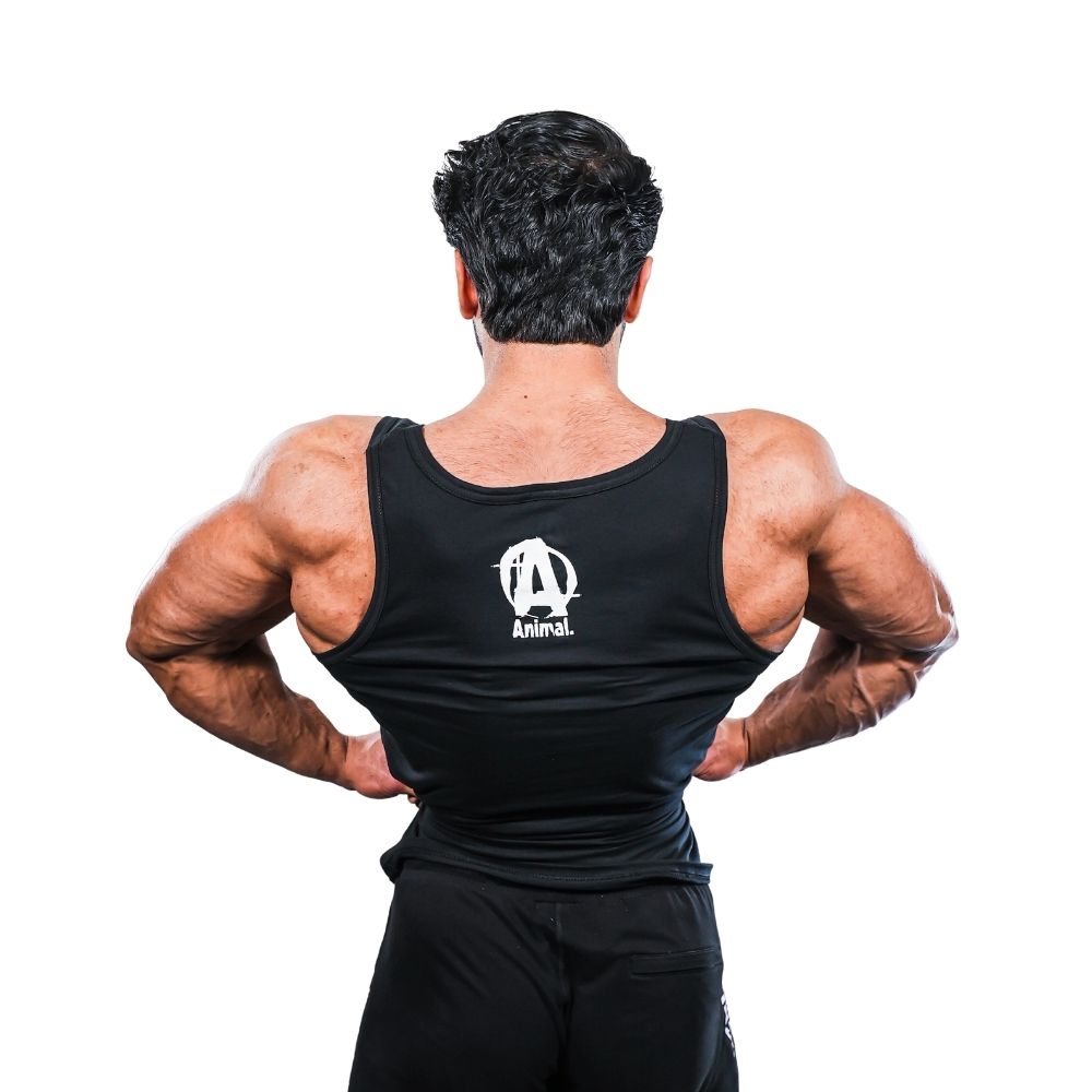 Universal Nutrition Animal Iconic Tank - Black - imagine 4