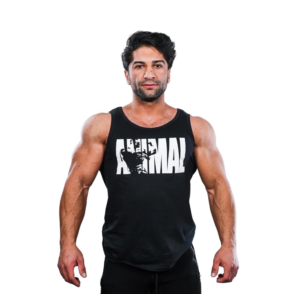 Universal Nutrition Animal Iconic Tank - Black - imagine 3