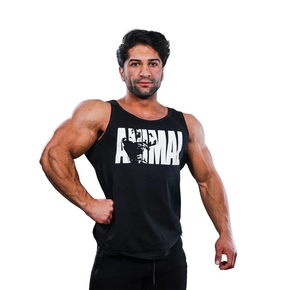 Universal Nutrition Animal Iconic Tank - Black - imagine 2