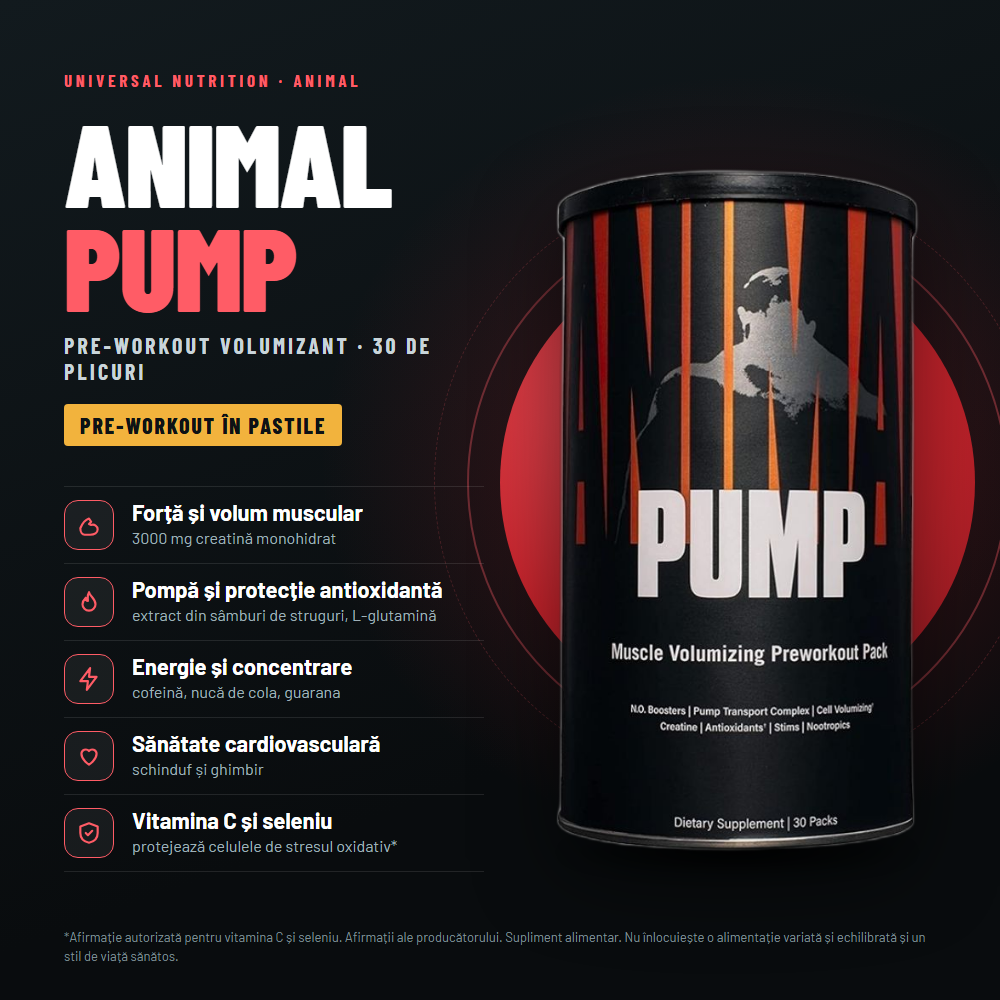 Universal Nutrition Animal Pump – 30 packs - imagine 2